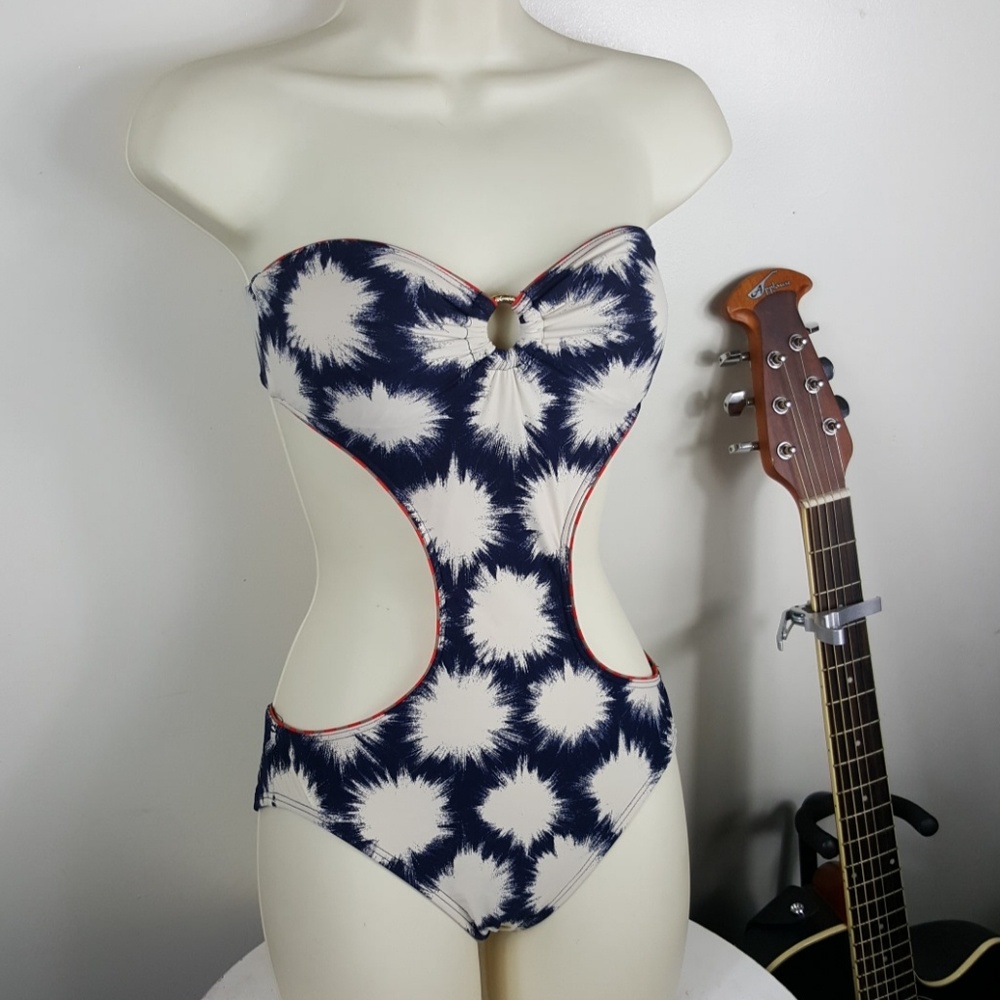 Marc by Marc Jacobs Fireworks Sparks Bathing suit bikini Beach Pool Designer XS - Picture 2 of 8